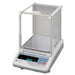 A&D Weighing MC-6100 Mass Comparator Precision Balance Breeze Break Angled Left Front View