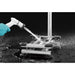 A&D Weighing SC Series IP68 Washdown Platform Scales Washing Under Pan Left Angled Front View