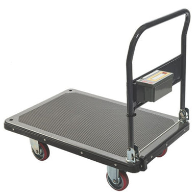 A&D Weighing SD-200 Warehouse Trolley Scales Angled Right Rear View
