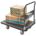 A&D Weighing SD-200 Warehouse Trolley Scales with Parcels Angled Right Rear View