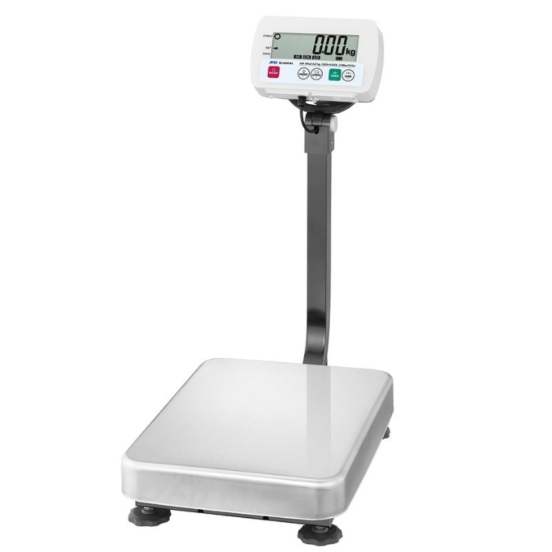 A&D Weighing SE-60,150KAL IP68 Washdown Platform Scales Angled Left Front View