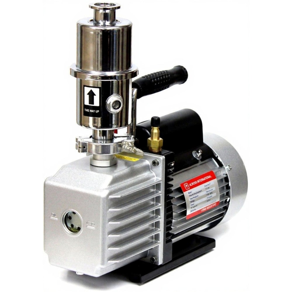 Across International EasyVac EV7 Compact Vacuum Pump Angled Left Front View