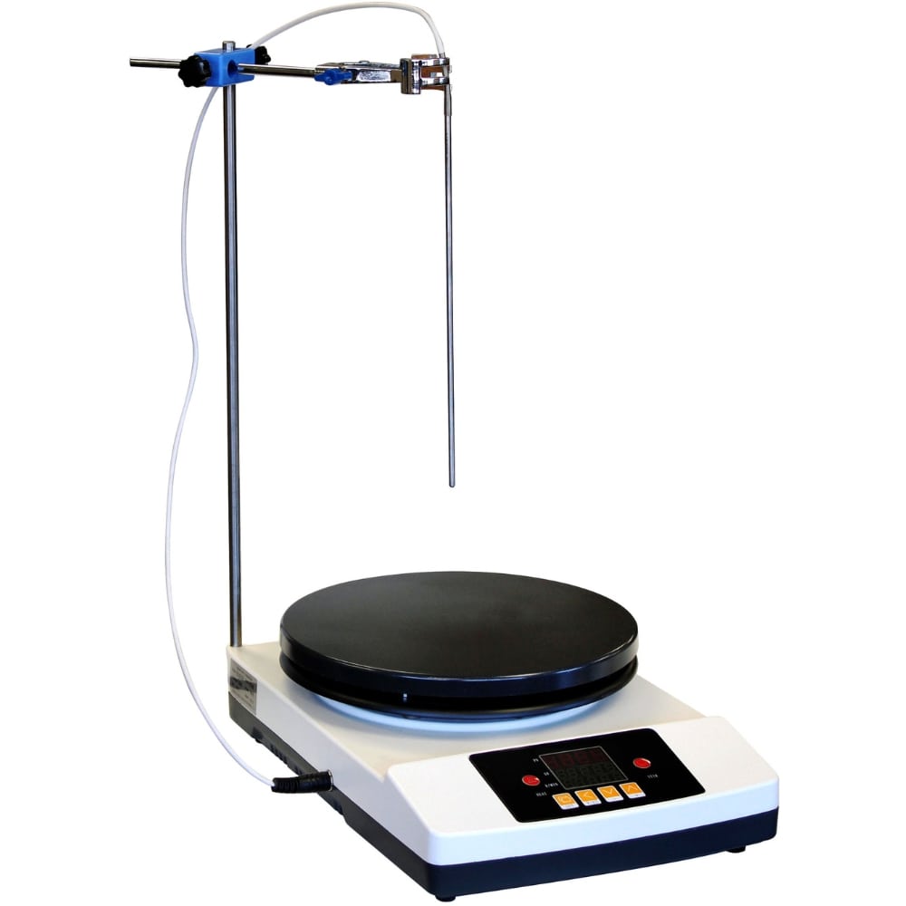 Across International HP-8L - 8Ltr Magnetic Stirrer & Hot Plate Angled Right Front View