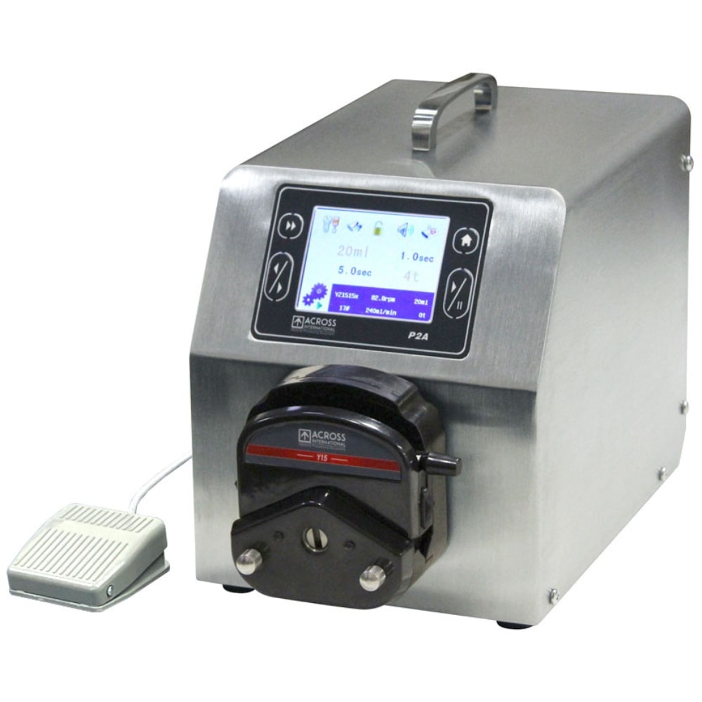 Across International P2A SST Peristaltic Pump Angled Left Front View