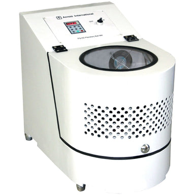 Across International PQ-N04 (0.4Ltr), PQ-N2 (2Ltr) & PQ-N4 (4Ltr) Gear-Drive Planetary Ball Mill Closed Lid Angled Right Front View