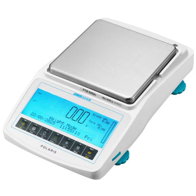 Adam Polaris PTB & PBB Series Top Loading Precision Balance Angled Left Top Front View