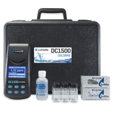 LaMotte DC1500 Colorimeter Kit Showing Contents Front View