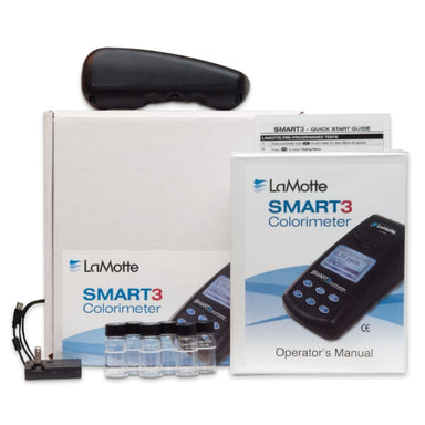 LaMotte SMART3 Colorimeter Kit Showing Contents Front View