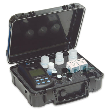 LaMotte TC3000i Trimeter Kit Open Showing Contents Angled Right Front View