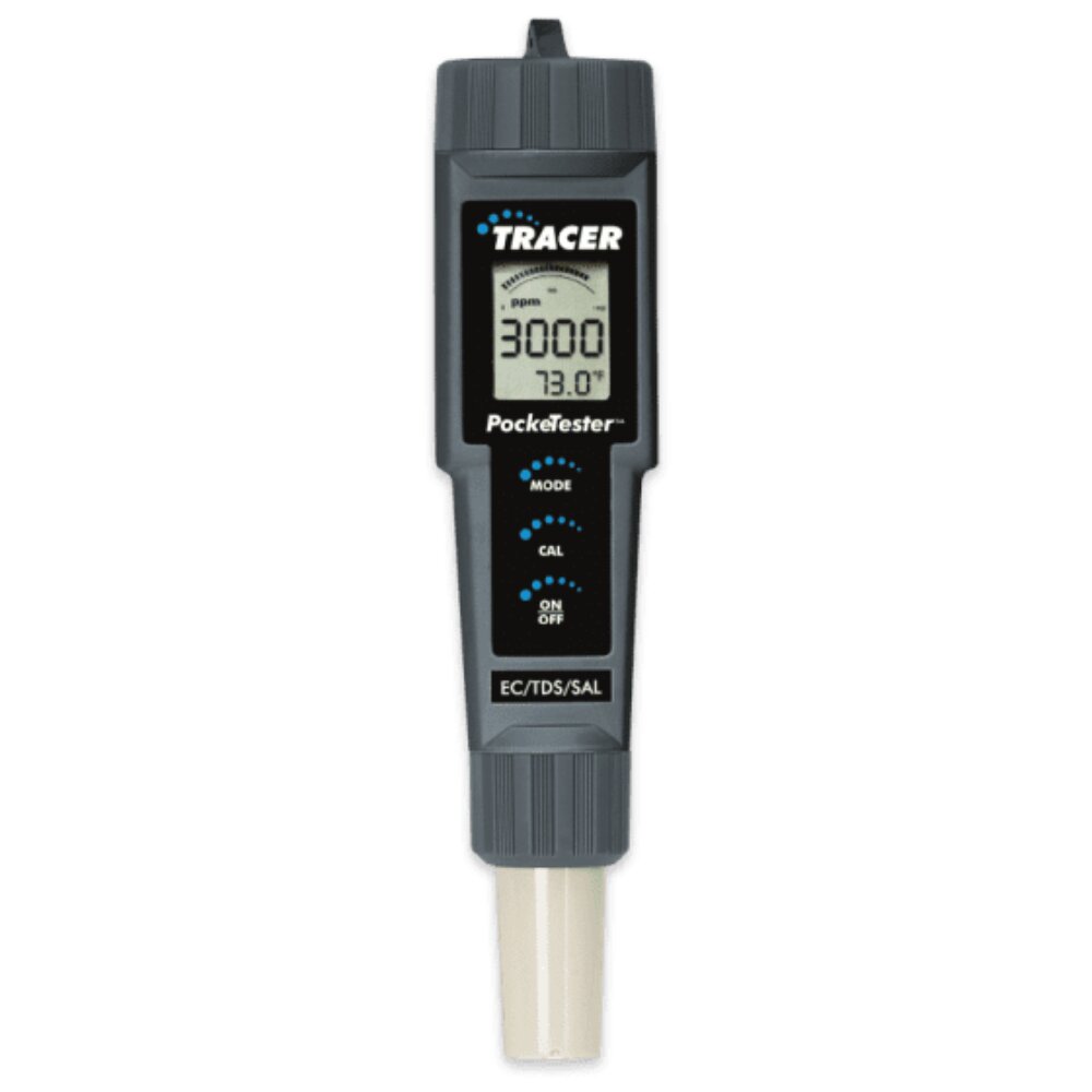 LaMotte TRACER #1766 pH-Conductivity-TDS-Salt-Temp Front View