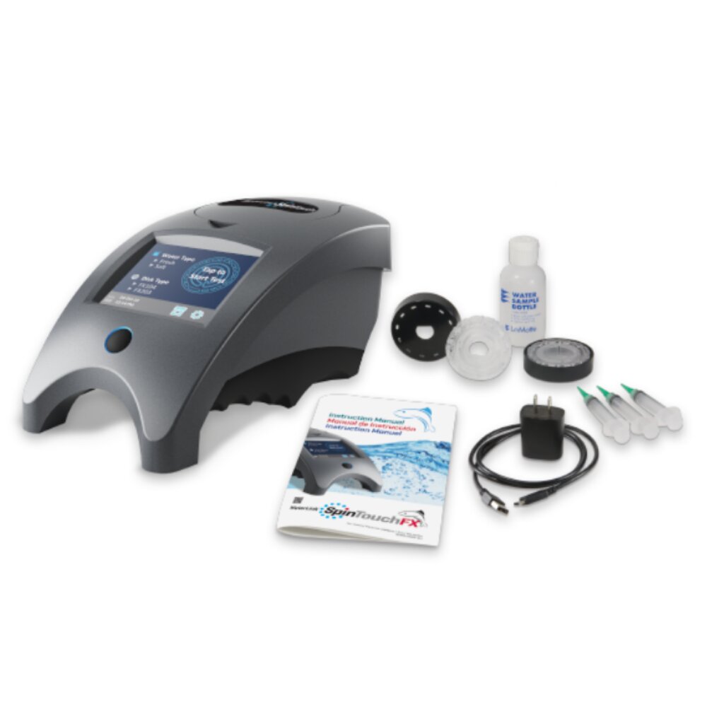 LaMotte WaterLink SpinTouch Inhouse Contents Top Front View