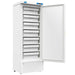 Nuline DW270 -40°C Freezer Solid Door Open Angled Right View