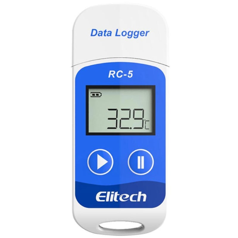 Nuline Elitech RC-5 USB Temperature Data Logger Front View