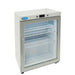 Nuline HR200G Pharmacy Fridge Glass Door Closed Angled Right View