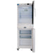 Nuline HRFB400-2T Breast Milk Combination Fridge Freezer Front Open View