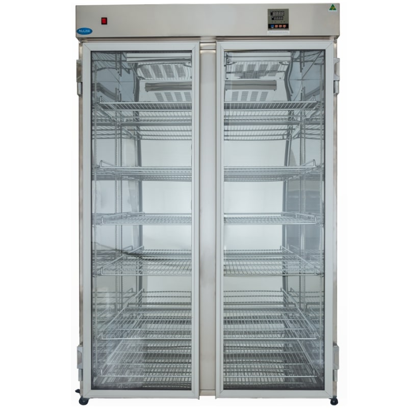 Nuline Li1100 Laboratory Incubator Glass Door Closed Front View