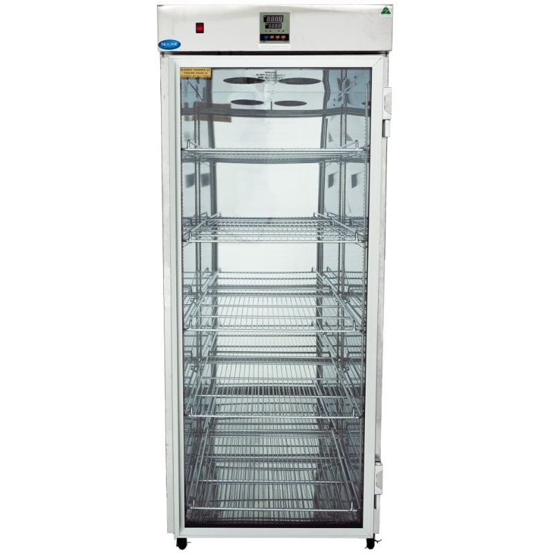 Nuline Li650 Laboratory Incubator Glass Door Closed Front View