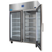 Nuline MFi140TNG Refrigerator Incubator Glass Doors One Open Angled Left Front View
