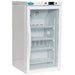 Nuline ML59GP Vaccine Refrigerator Glass Door Closed Angled Right Front View