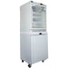 Nuline MLSHF400-2T Static Combination Fridge - Freezer Angled Right Front Closed View