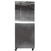 Nuline NDT700 Refrigerator & Freezer Solid Doors Rear View