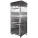 Nuline NDTB700  Breast Milk Combination Fridge & Freezer Solid Angled Left Closed View