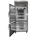 Nuline NDTB700 Breast Milk Combination Fridge & Freezer Solid Door Front Open View