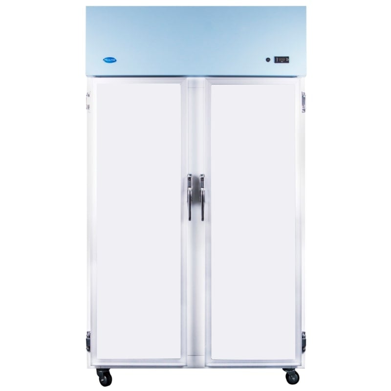 Nuline NLM1000-2 Laboratory Refrigerator Solid Door Closed Front View