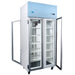 Nuline NLM1000-4 Passthrough Lab Fridge Open Angled View