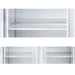 Nuline NLM1000 Laboratory Refrigerator and NLMDR1000 Dual Refrigeration Laboratory Refrigerator Additional Shelves Front Top View