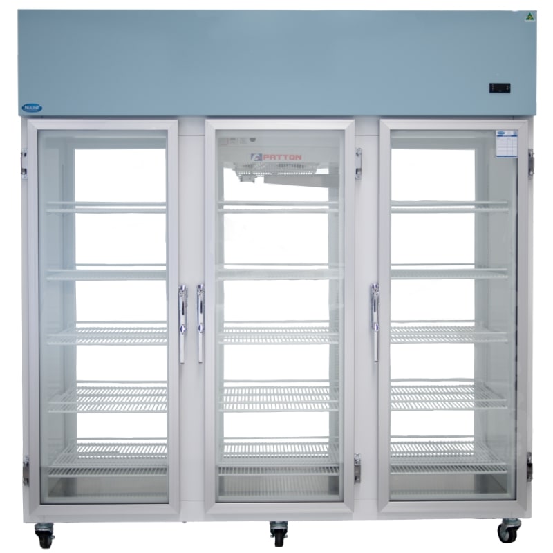 Nuline NLM1614-6 Passthrough Lab Fridge Closed Front