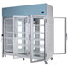 Nuline NLM1614-6 Passthrough Lab Fridge Open Angled Left View