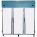 Nuline NLMDR1614 Dual Laboratory Refrigerator Solid Door Closed Front View