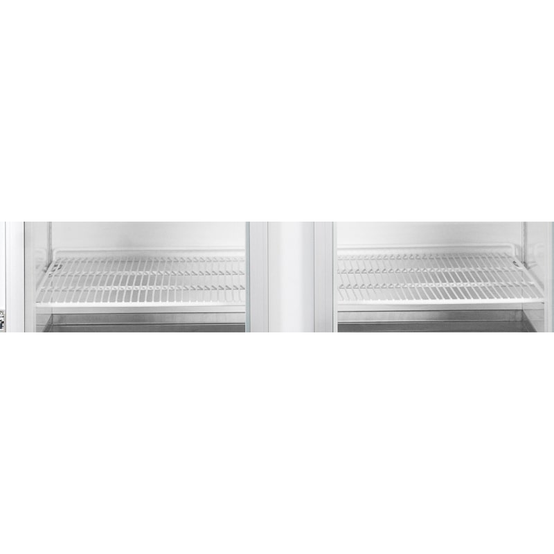 Nuline NLMS1000 Spark Free Laboratory Refrigerator & NLMi1000 Refrigerator Incubator Additional Shelves Front Top View