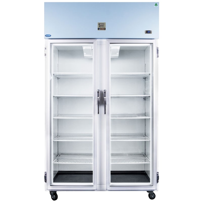 Nuline NLMi1000 Refrigerator Incubator Glass Door Closed Front View