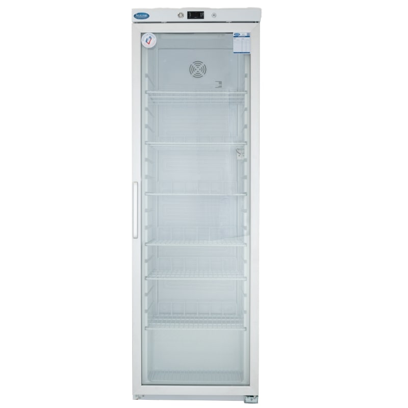 Nuline PR350 Pharmacy Refrigerator Glass Door Closed Front View
