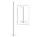 Ohaus Achiever 5000 Series 40x0.7cm Stirrer Shaft Standing Upright with Fixed Blade and Close Up Blade View to Right - Front View