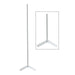 Ohaus Achiever 5000 Series 40x0.7cm Stirrer Shaft Standing Upright with Floating Blade and Close Up Blade View to Right - Front View