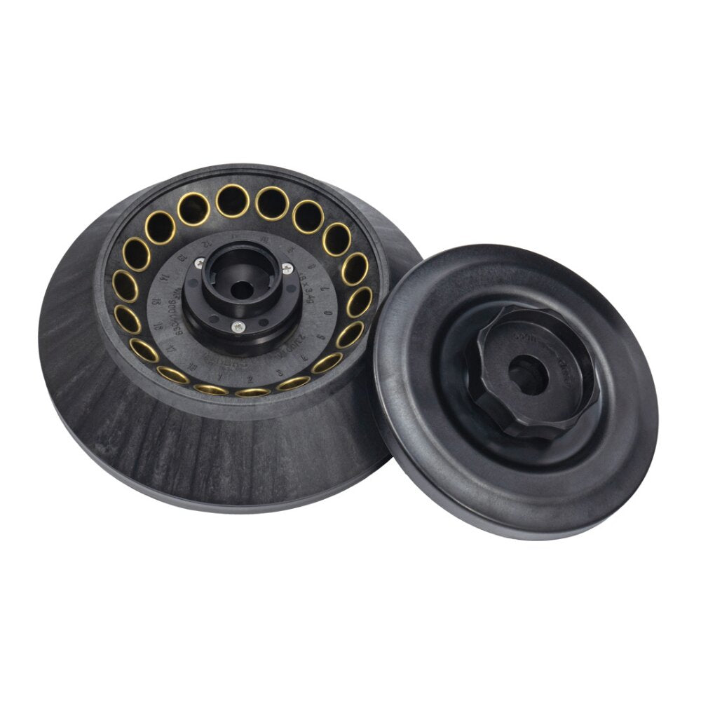 Ohaus Frontier 5000 Micro Centrifuge - Angle Rotor Sealable 18 x 1.5 - 2.0ml (R-A18X2-14MS) Top View