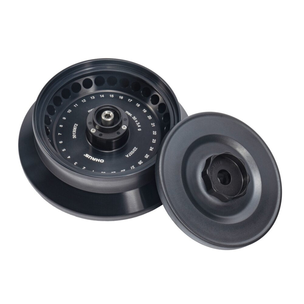 Ohaus Frontier 5000 Micro Centrifuge - Angle Rotor Sealable 30 × 1.52.0ml (R-A30X2-13MS) Top View