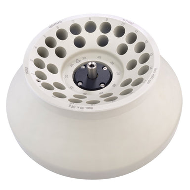 Ohaus Frontier 5000 Micro Pro  Centrifuge - Angle Rotor 30x15ml RB-FA tubes ID (R-A30X15-4MI) Top View