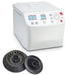 Ohaus Frontier 5000 Series FC5513L Micro Centrifuge Closed Lid Angled Right Top Front View with R06 Rotor on Left Side