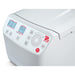 Ohaus Frontier 5000 Series FC5707 Multi Centrifuge Closed Lid Control Panel Close Up Angled Left Top View