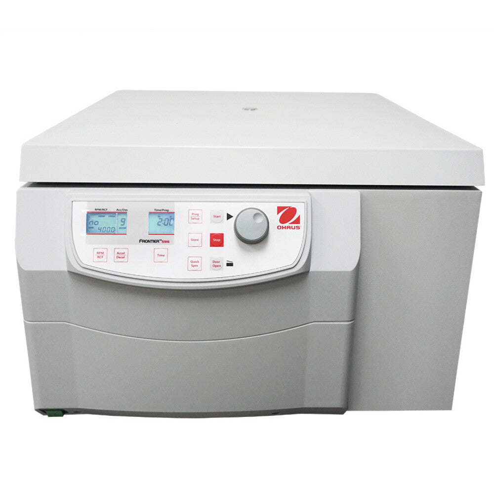 Ohaus Frontier 5000 Series FC5916 Multi Pro Centrifuge Closed Lid Top Front View