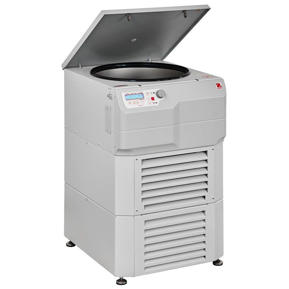 Ohaus Frontier 5000 Series FC5917RF FC5917RF  Multi Pro Centrifuge Open Lid Angled Right Top Front View