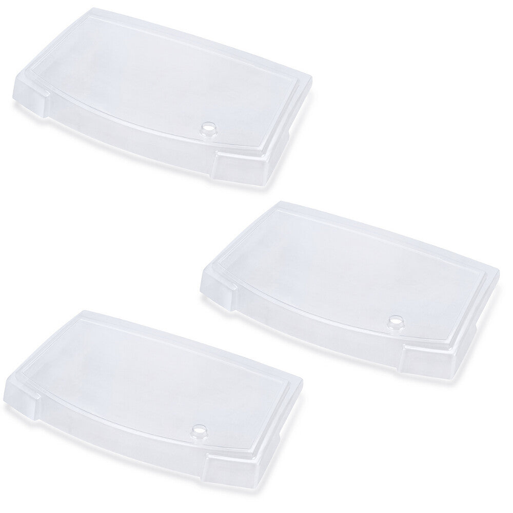 Ohaus In-Use Covers for MB32 & MB62 Pack of 3 Angled Left Top Front View