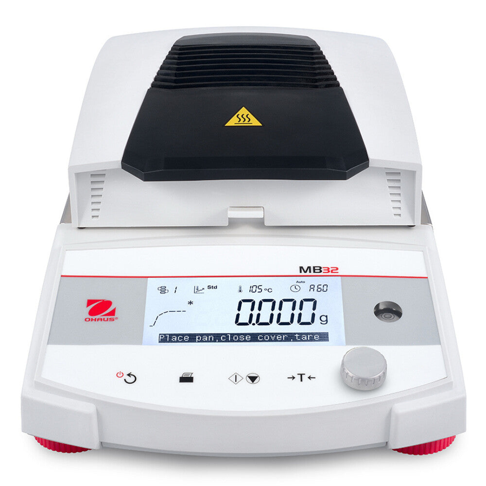 Ohaus MB32 Moisture Analyser Closed Front View