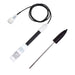 Ohaus STDO11 Galvanic Dissolved Oxygen & STTEMP30 Temperature Probes with Coiled Cable Top View
