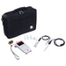Ohaus Starter ST300D-G DO Portable Meter Kit Contents Placed on Flat Surface with Carry Bag Angled Right Front View