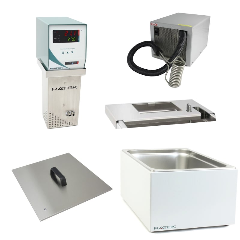 Ratek Dual-Purpose Cooling System Bundle - Ratek RC1 - TH8000 - IT2400 - IT2400BPC - IT2400FLB Bundle View